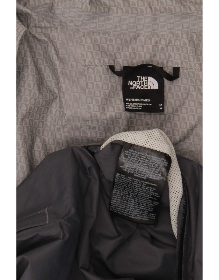 Męska kurtka przeciwdeszczowa z kapturem The North Face UK 38 Średni szary nylon