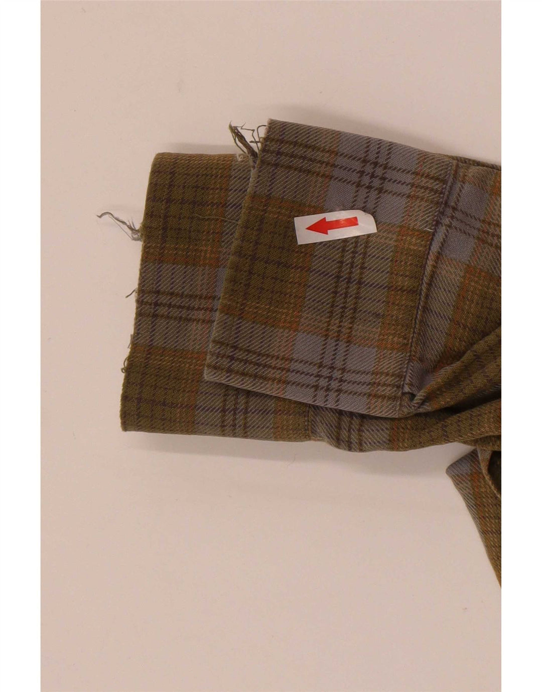 Barbour Herre Flanelskjorte Stor Khaki Ternet Bomuld