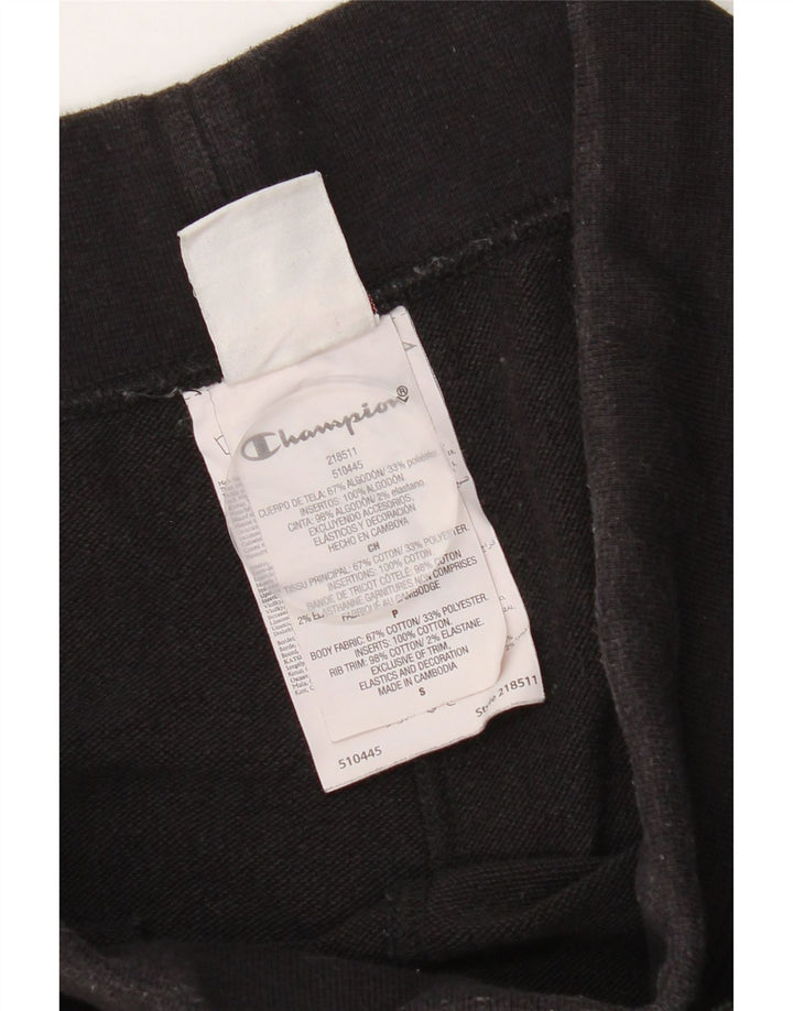 Champion Mens Graphic Sport Shorts Small  Black Cotton