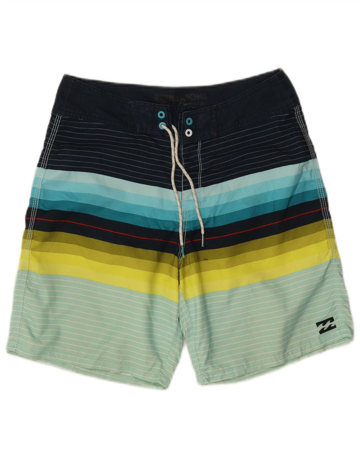 Billabong Boys svømmeshorts 15-16 år Flerfarvet stribet polyester