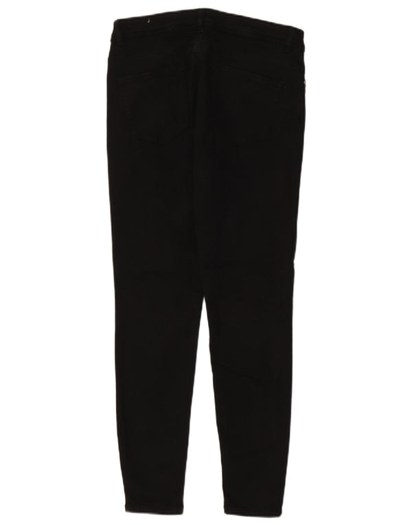 Zara Damen Skinny Jeans EU 40 Medium W30 L28 Schwarz