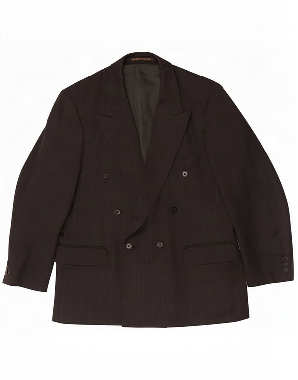 Marks & Spencer jachetă scurtă pentru bărbați UK 42 XL Black Pinstripe