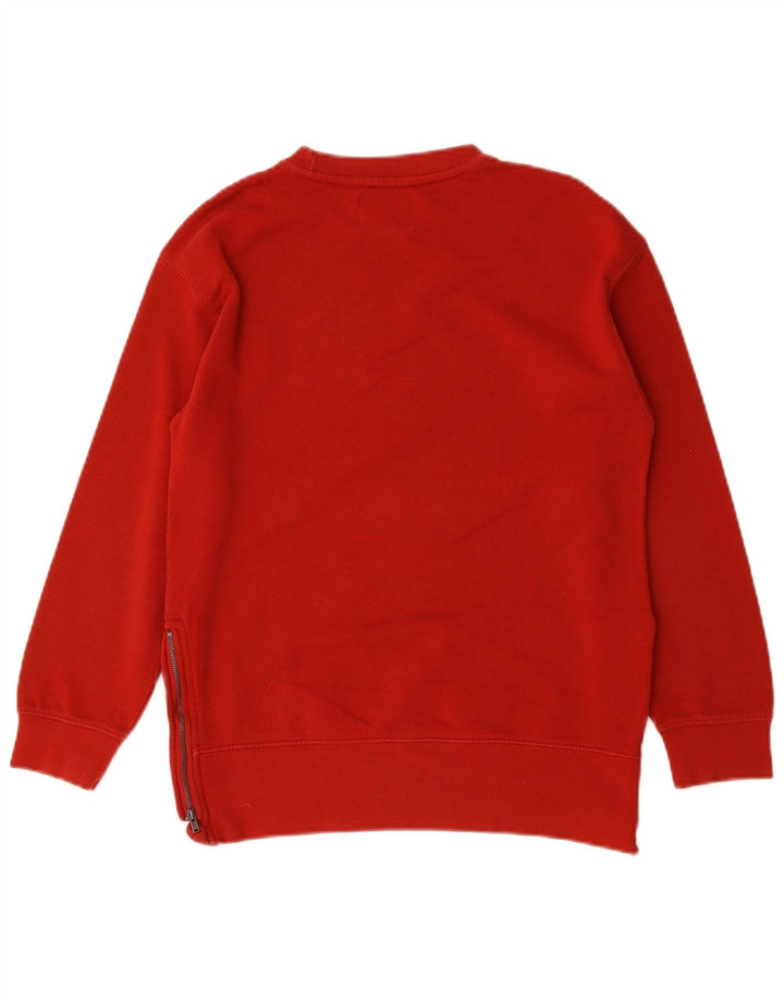 Zara Pige Sweatshirt Jumper 9-10 År Rød