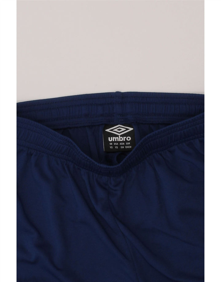 Umbro Sportshorts für Jungen, 7–8 Jahre, Größe S, Marineblau, Polyester