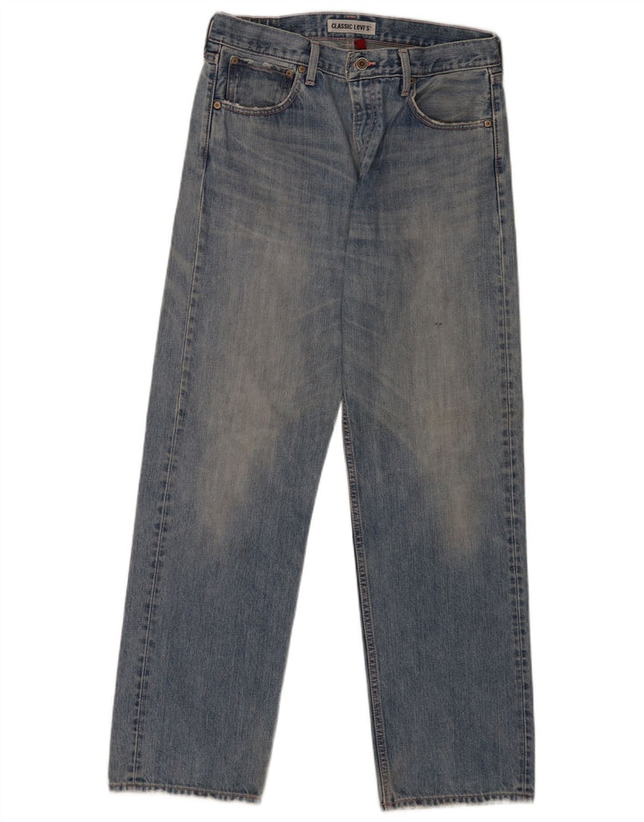 Levi's Uomo 503 Jeans dritti W34 L33 Blu