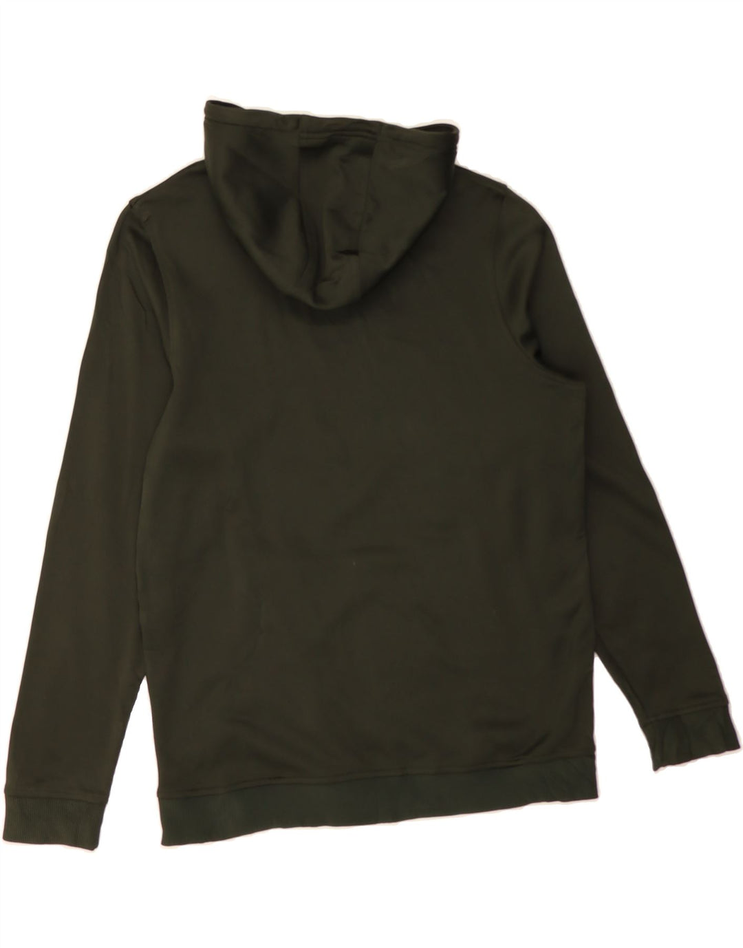 UNDER ARMOUR Mens Hoodie Jumper Medium Green Vintage Under Armour and Second-Hand Under Armour from Messina Hembry 