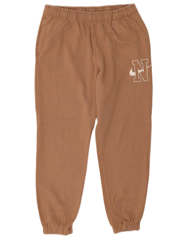 Nike Mens Graphic Standard Fit Tracksuit Trousers Joggers Large Brown