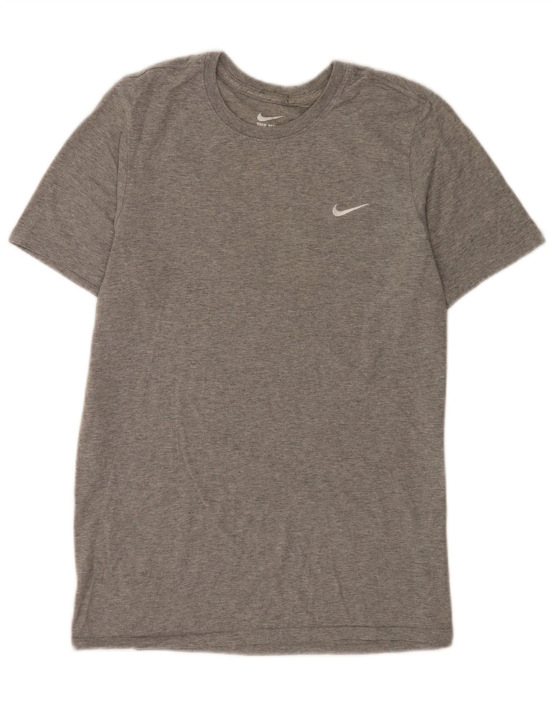 Nike Mens Athletic Cut T-Shirt Top Small Grey Flecked