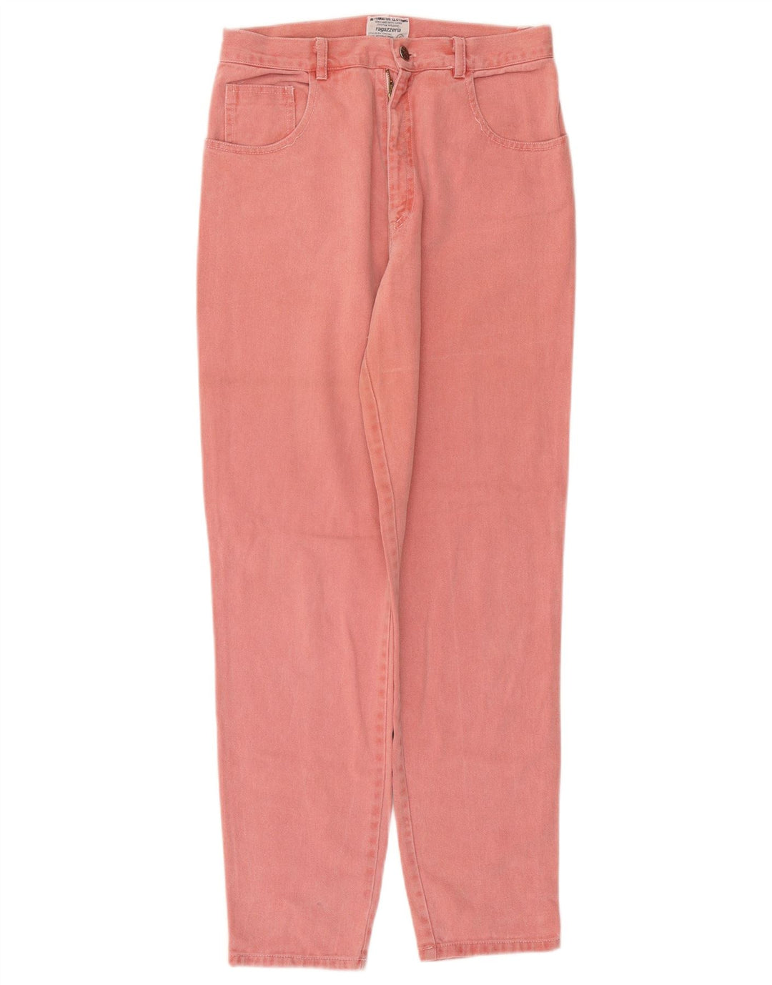 Vintage Womens Tapered Jeans Large W32 L29 Pink
