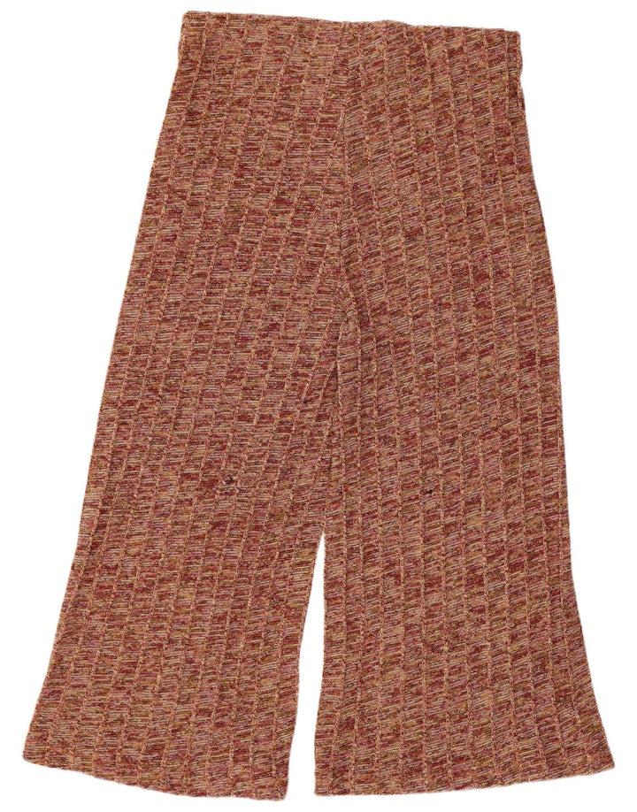 Zara Womens Capri Tracksuit Trousers UK 14 Large  Multicoloured Flecked