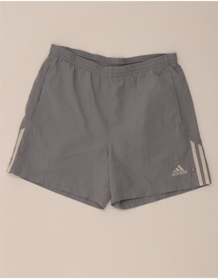 Adidas muške sportske kratke hlače male sive boje od poliestera