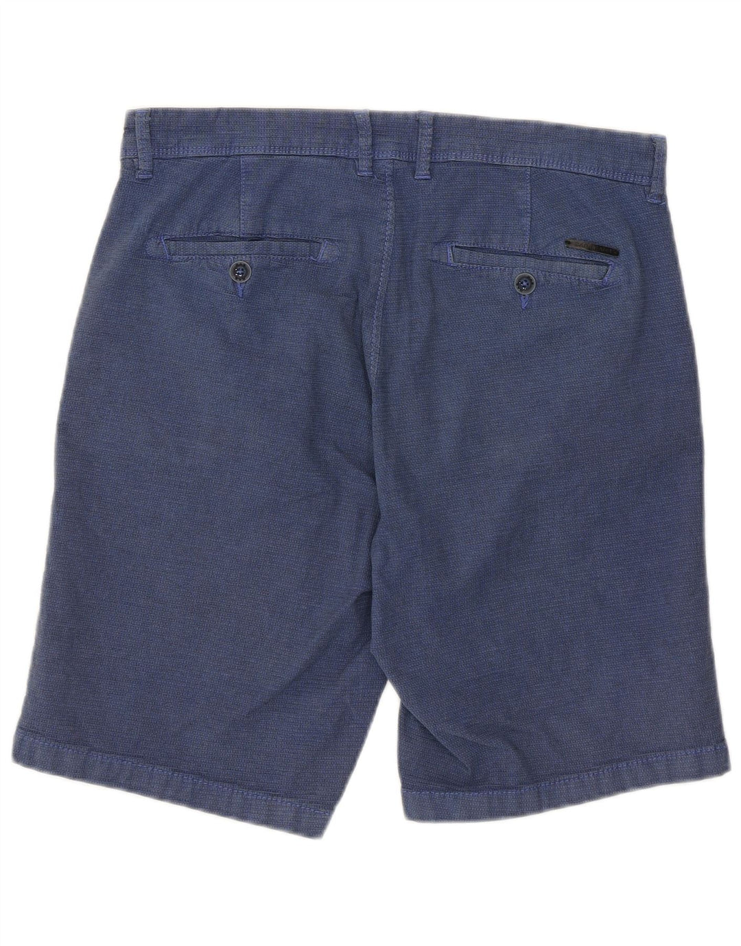 Gas Short Chino Homme W30 Bleu Marine Moyen Coton