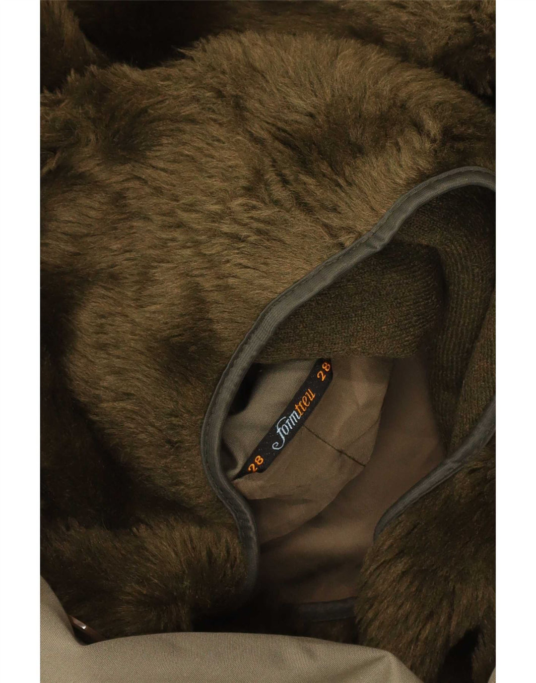Giacca Parka con cappuccio da uomo Formtreu UK 40 Large Khaki