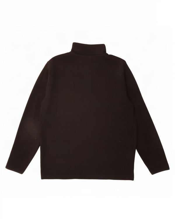 Lotto Herre lynlås hals Fleece Jumper Medium Sort
