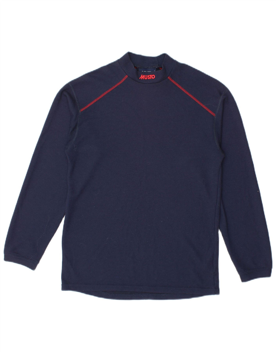 Musto Top da ragazzo a manica lunga 12-13 anni Large Blu Navy