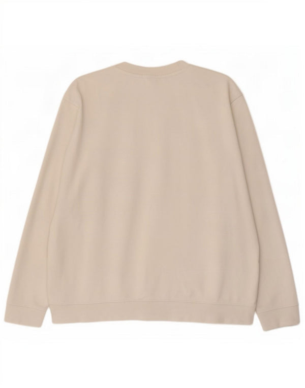 HUGO BOSS Homme Sweat-shirt graphique XL Coton blanc
