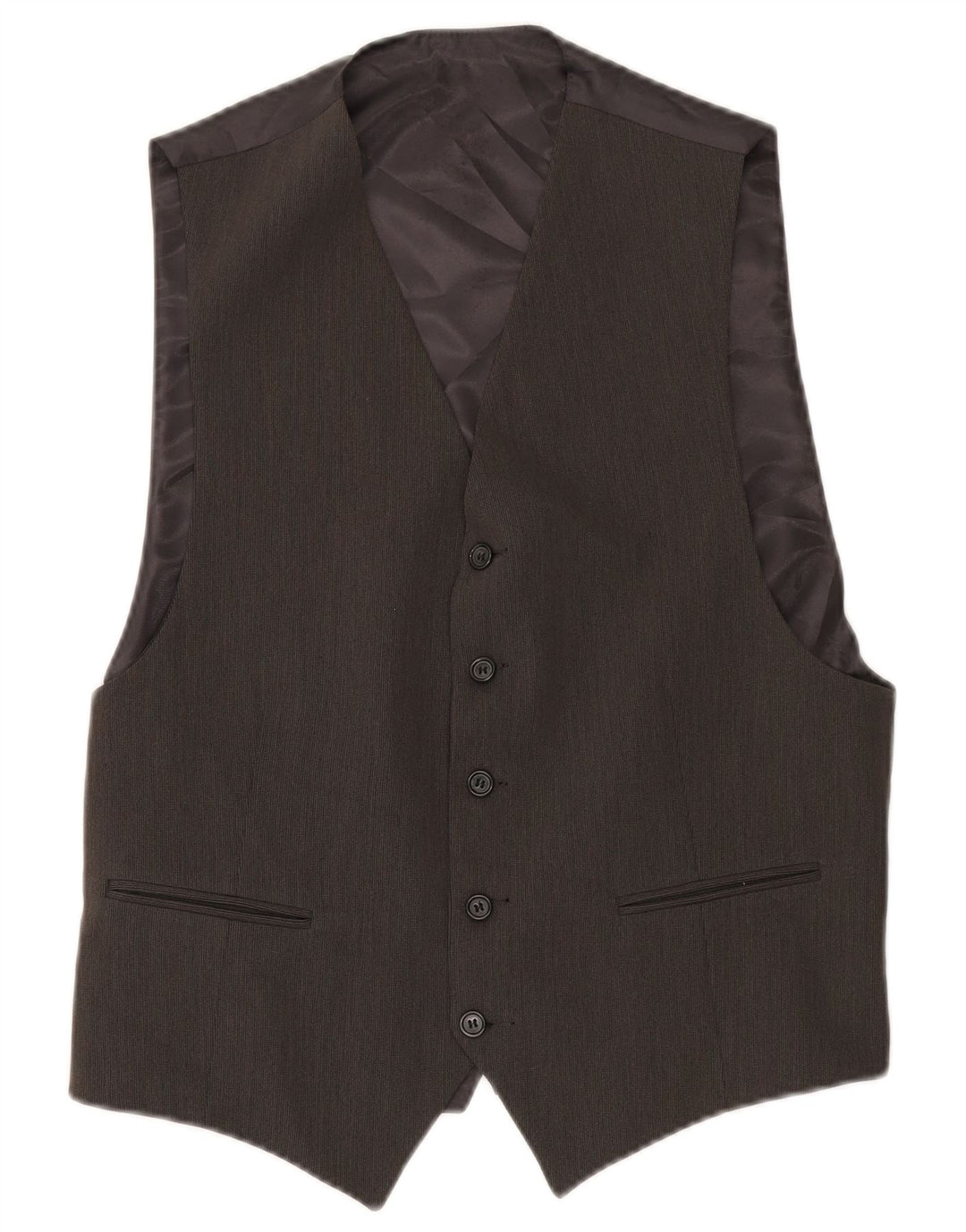 Vintage Herren Weste IT 50 Medium Schwarz