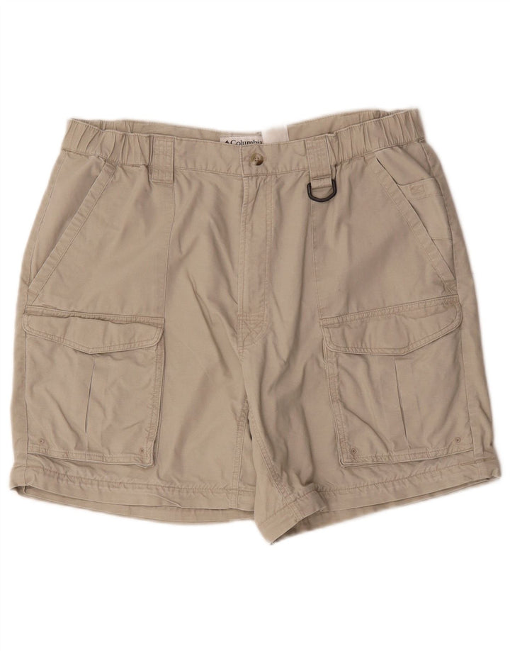 Columbia Mens Cargo Shorts W36 Large  Beige