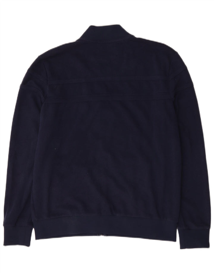 Giacca da ginnastica da uomo Fila di grandi dimensioni in cotone blu navy