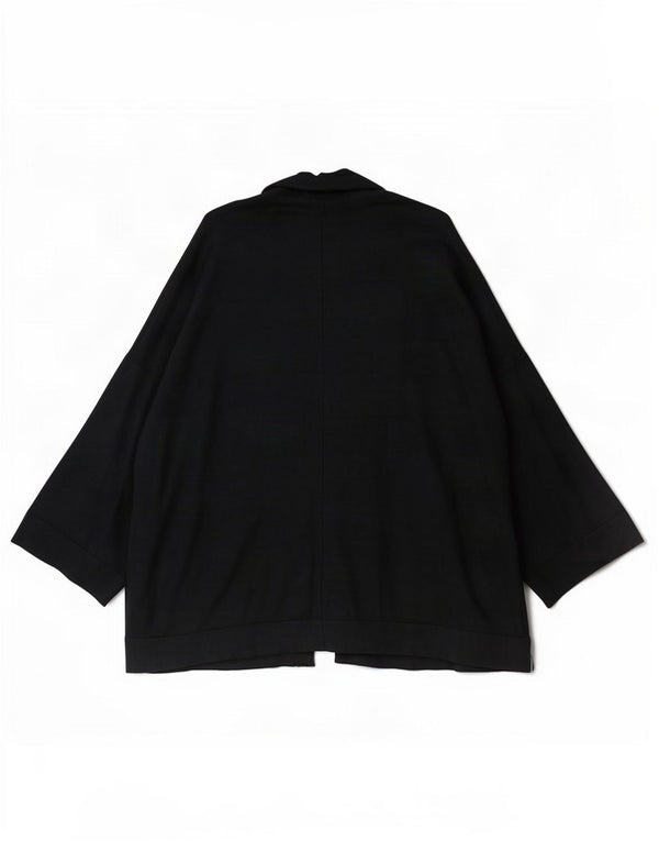 Pulover cardigan deschis supradimensionat pentru femei Zara UK 10 Mic Bleumarin