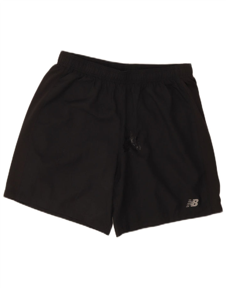 Męskie spodenki sportowe New Balance, duże, czarne