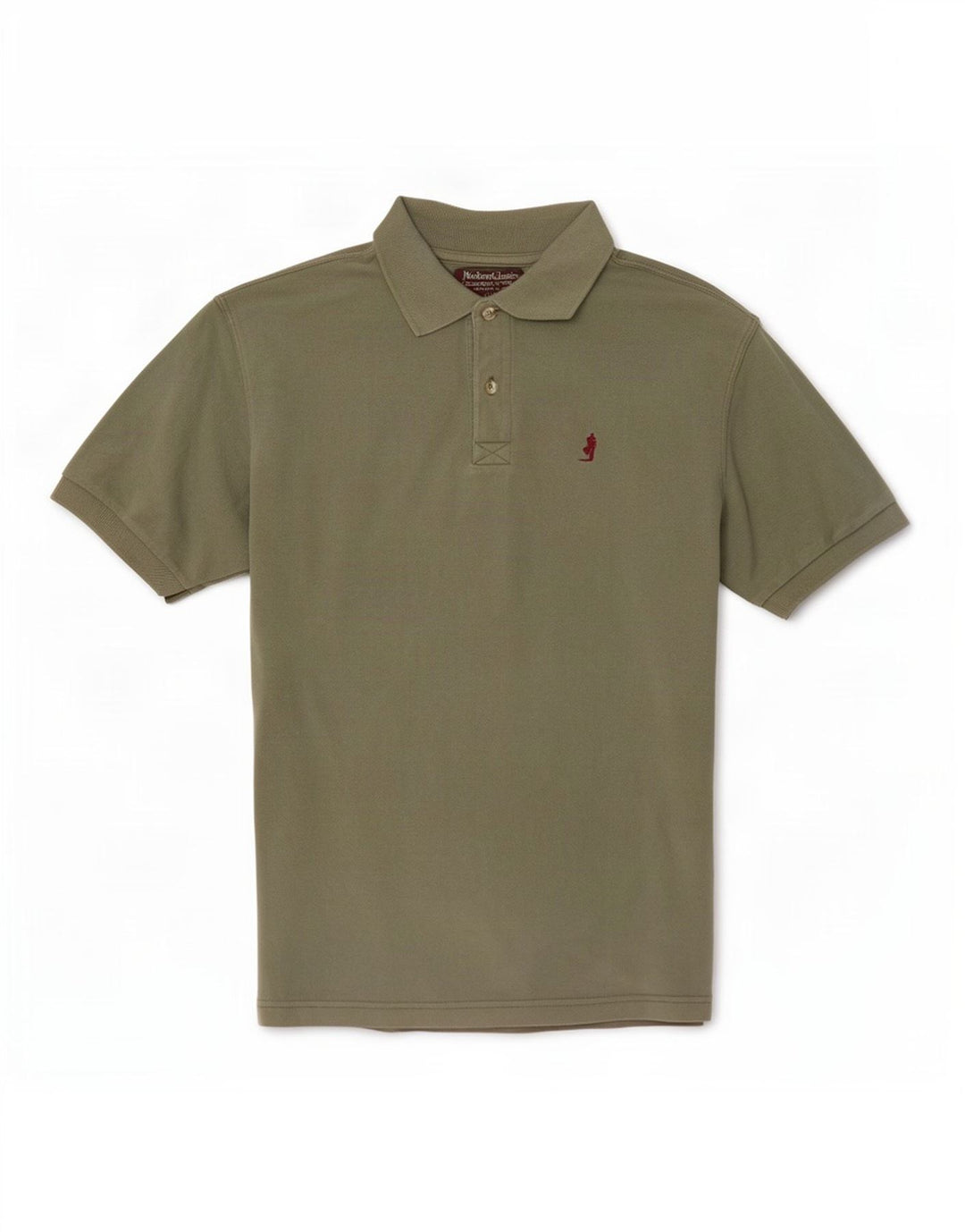 Marlboro Classics Poloshirt til mænd Medium Khaki Bomuld