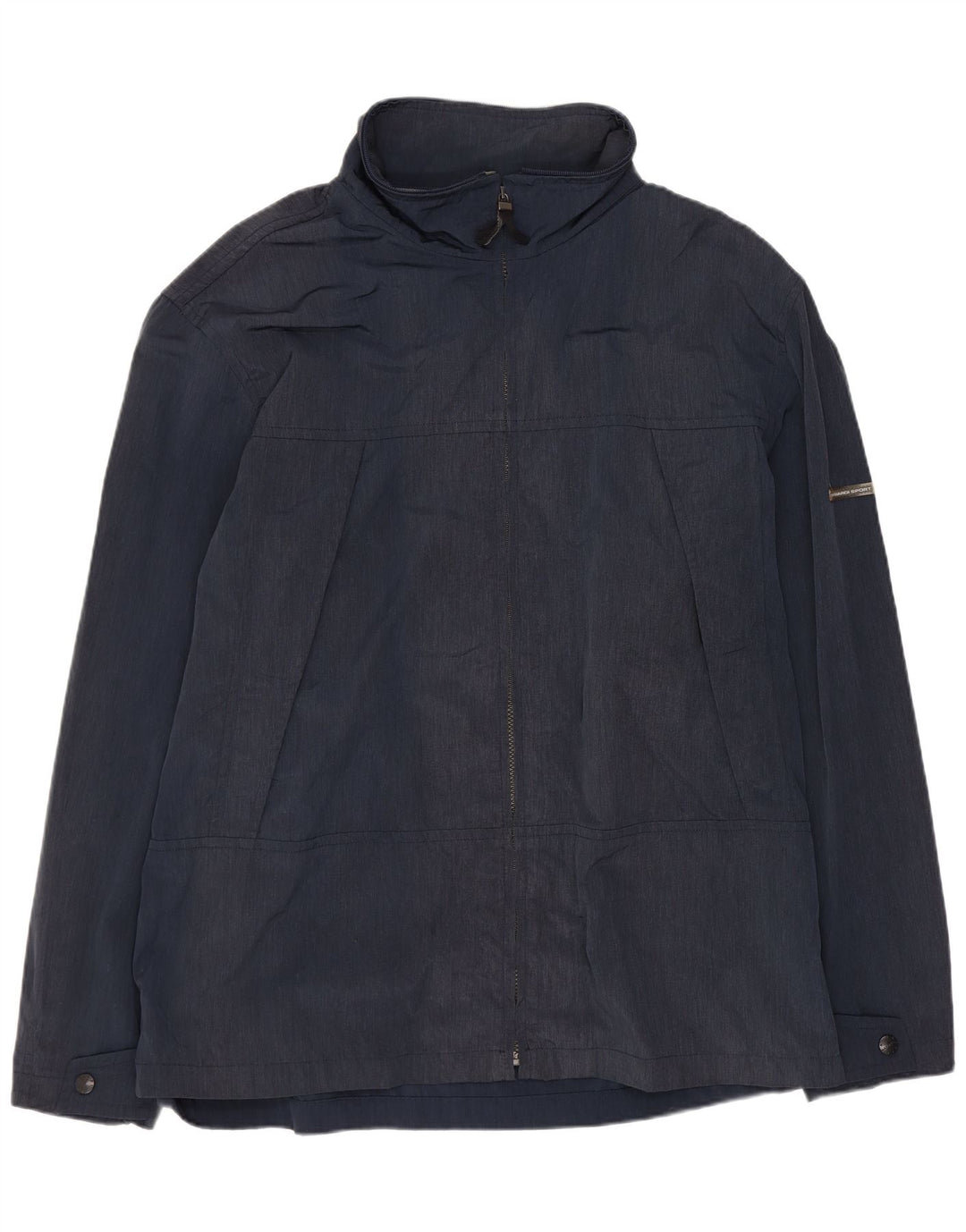 Giacca Antipioggia Uomo Trussardi IT 52 XL Blu Navy Poliammide