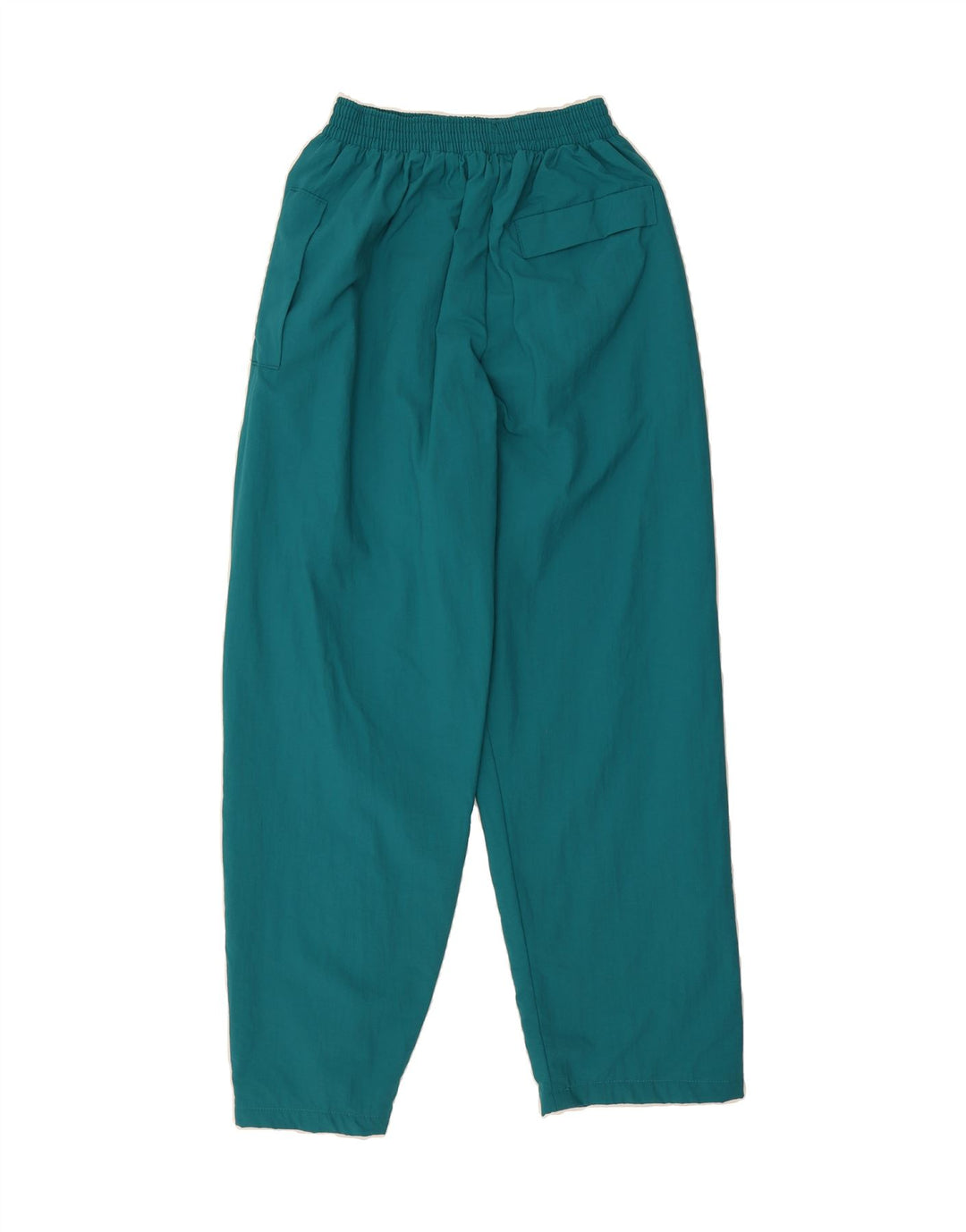 VINTAGE Mens Tracksuit Trousers XL  Turquoise Nylon Vintage Vintage and Second-Hand Vintage from Messina Hembry 