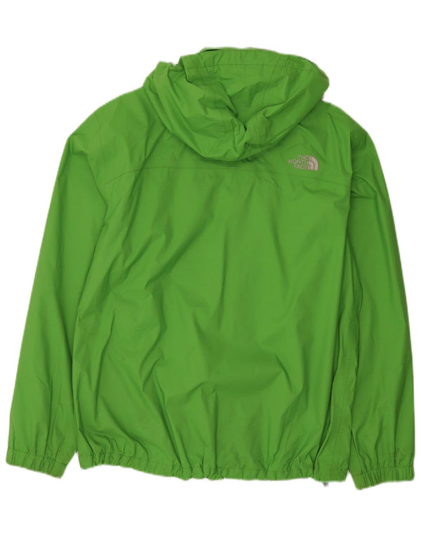 Giacca antipioggia con cappuccio da uomo The North Face UK 36 Small Green Nylon