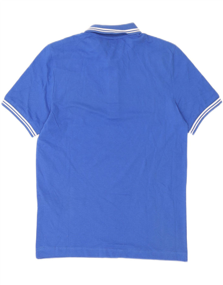 Kappa Mens Polo Shirt Medium Blue Cotton
