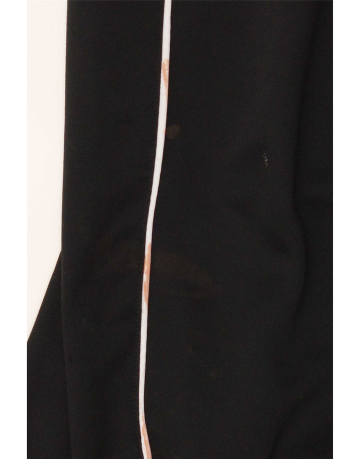 Adidas Boys Climalite Tracksuit Trousers 13-14 Years Black Polyester