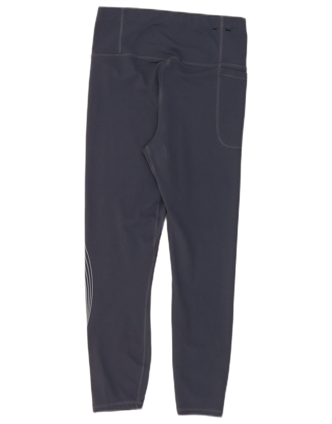 Under Armour Női Graphic Crop Leggings UK 12 Közepes kék poliészter