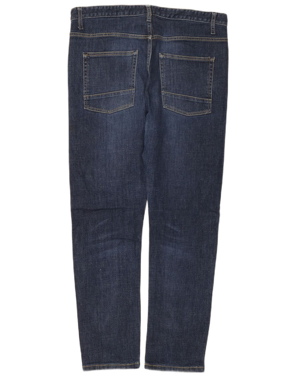 Jeans slim da donna Benetton W34 L28 Blu