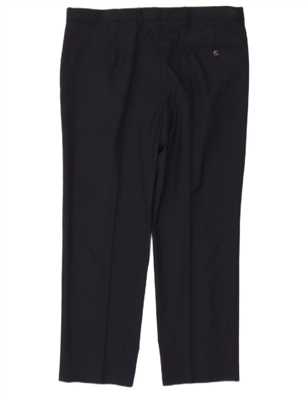 Calça masculina MARKS & SPENCER com ajuste regular W36 L29 azul marinho