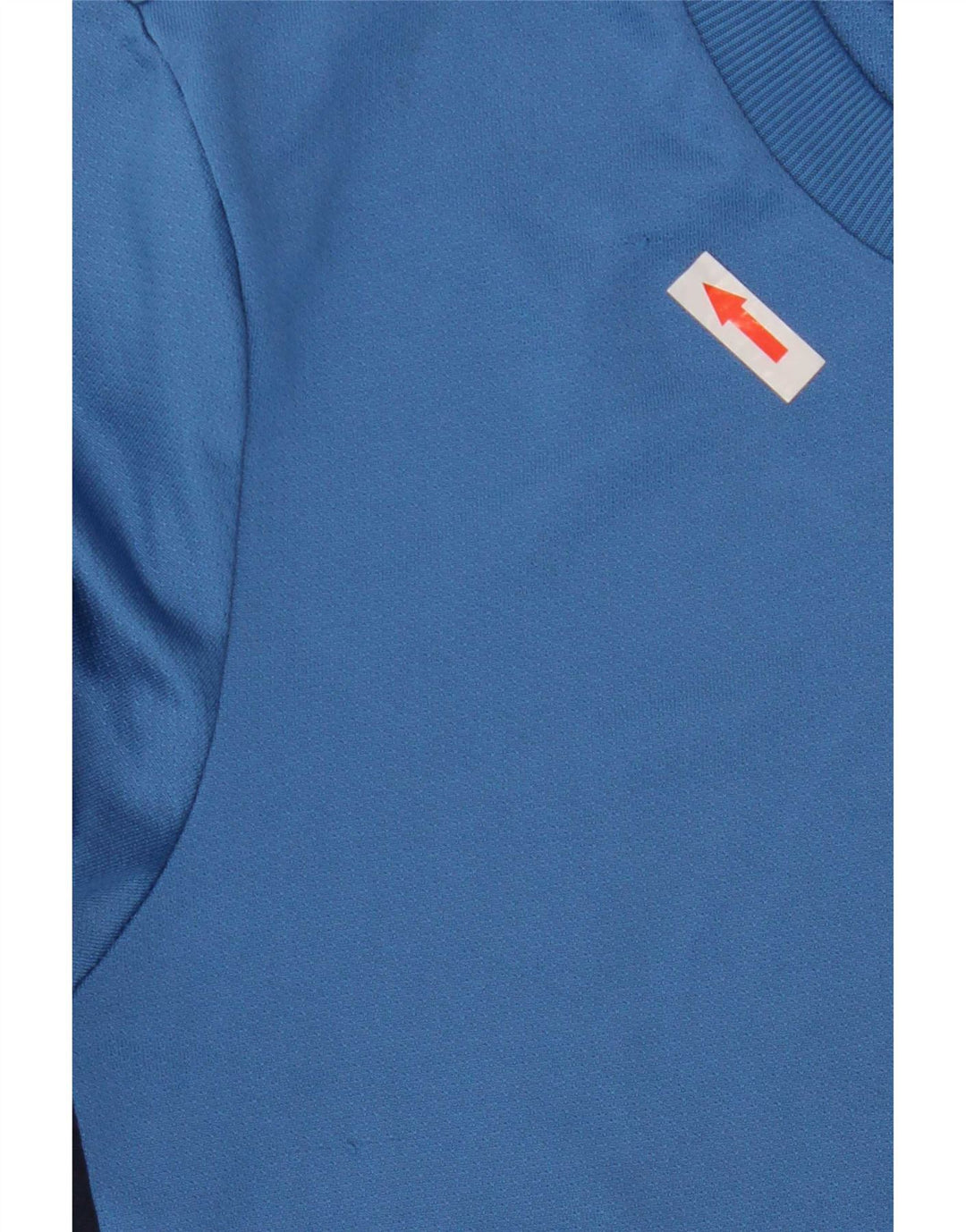 Nike T-shirt pour femme US 4/6 Petit Bleu Colorblock Polyester