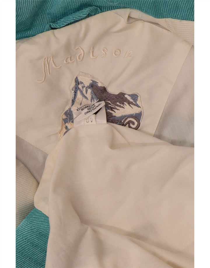Madison Womens Tracksuit Top Jacket EU 40 Medium White Colourblock