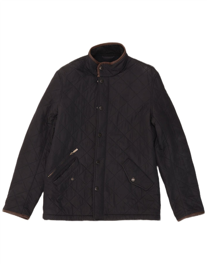 Barbour Herre quiltet jakke UK 36 Small Navy Blue