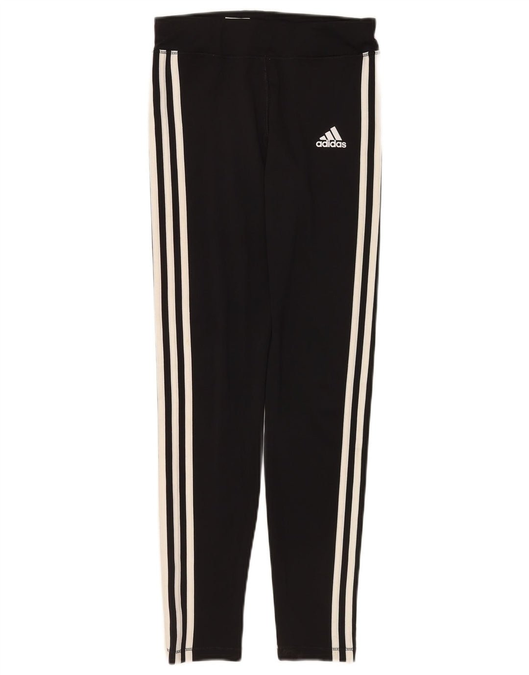 Adidas Girls Climalite Leggings 13-14 Years Large Black Polyester