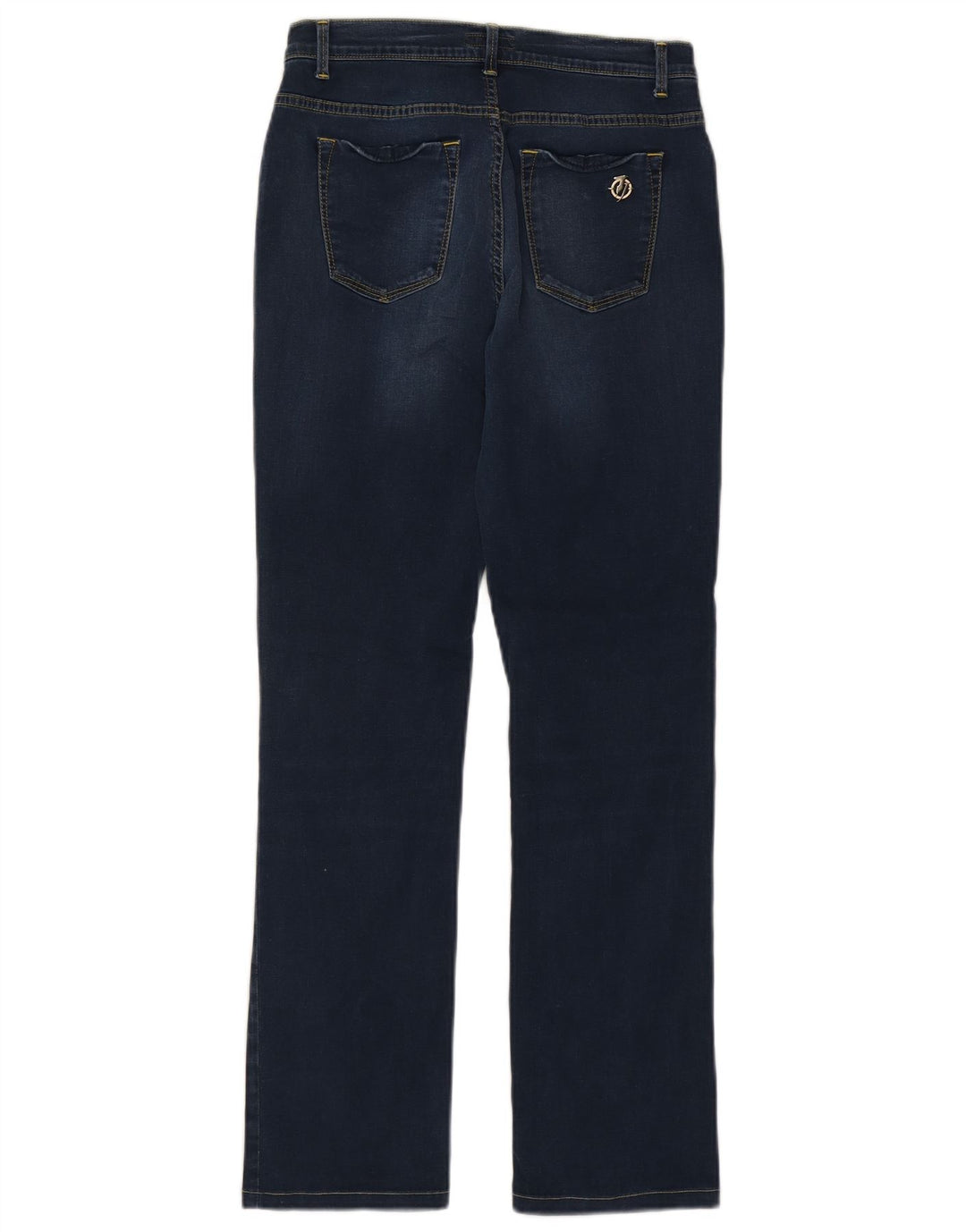 TRUSSARDI Womens Straight Jeans W28 L29 Blue Cotton