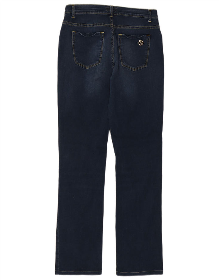 TRUSSARDI Womens Straight Jeans W28 L29 Blue Cotton
