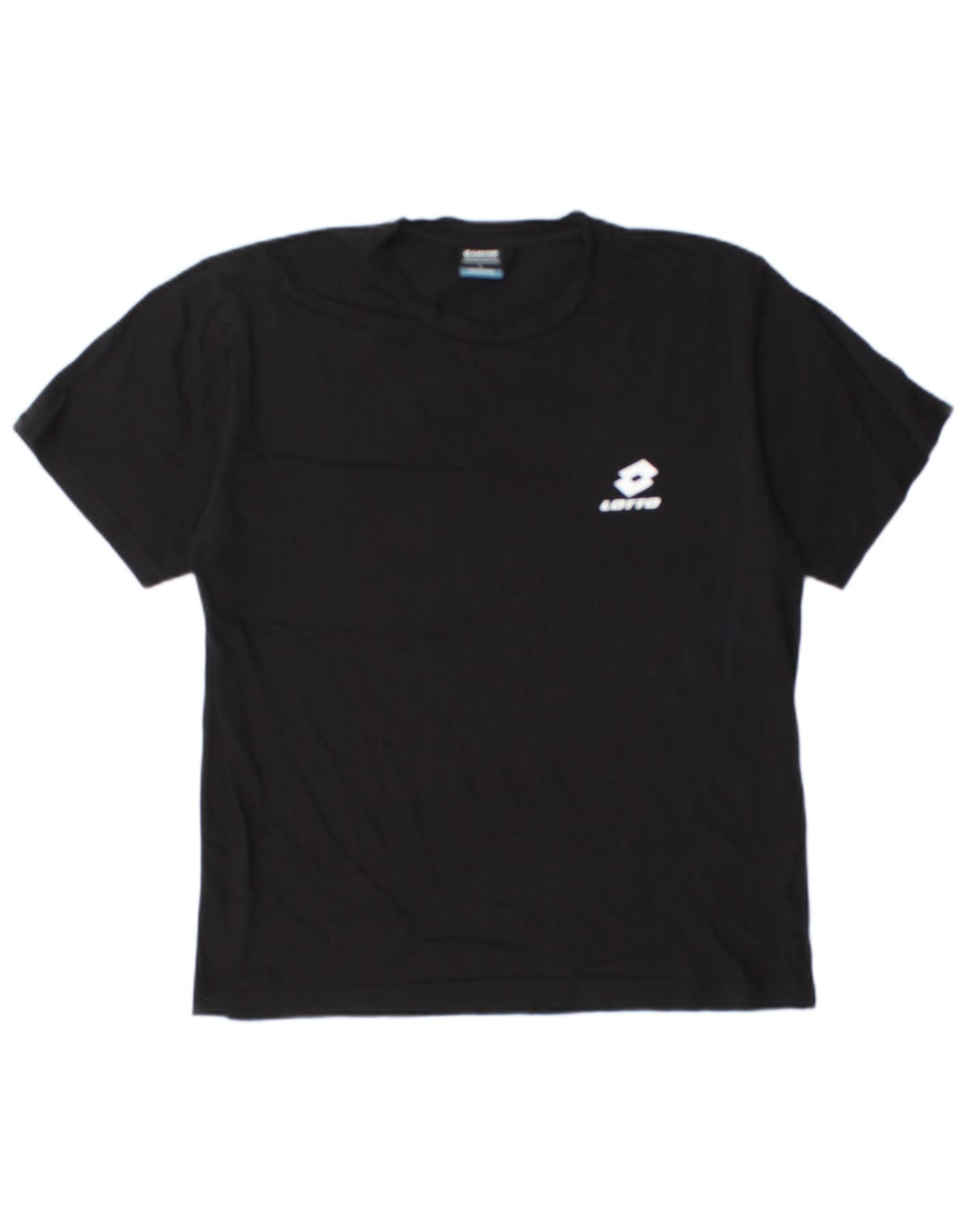 Lotto Herre T-Shirt Top Stor Sort Bomuld