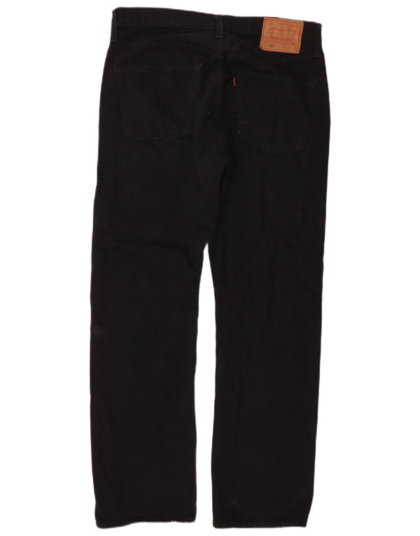 Levi's Uomo 501 Jeans dritti W34 L30 Cotone Nero