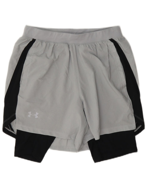 Under Armour Mens Sport Shorts Medium Grey Colourblock