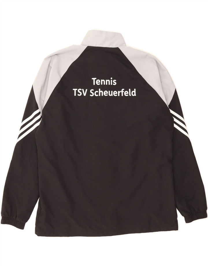 ADIDAS Mens TSV Coburg Scheuerfeld Tracksuit Top Jacket XL Black Vintage Adidas and Second-Hand Adidas from Messina Hembry 