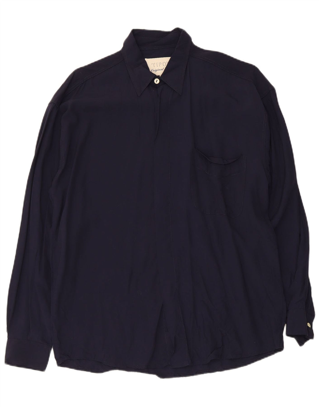 Tipo'S Herreskjorte Medium Navy Blue