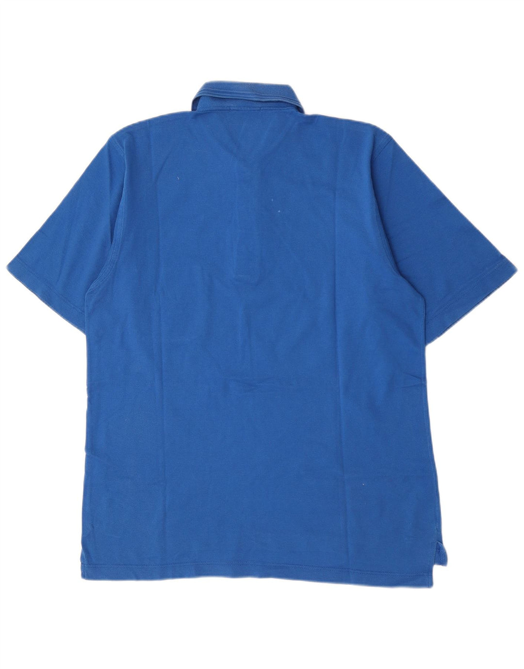 Sergio Tacchini Mens Polo Shirt IT 50 Large Blue Cotton