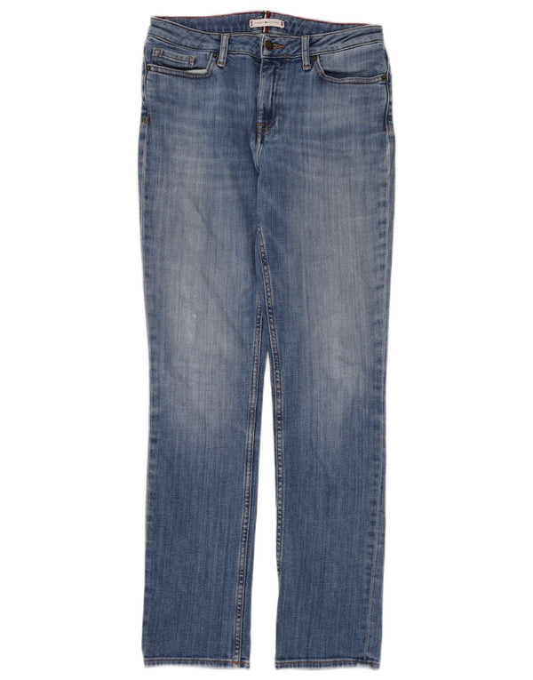 Tommy Hilfiger Mujer Adam Slim Jeans W28 L32 Algodón Azul