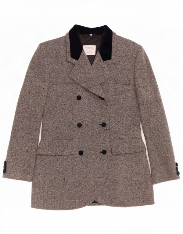 Blazer feminino Nixmar By Lancetti IT 46 grande cinza manchado