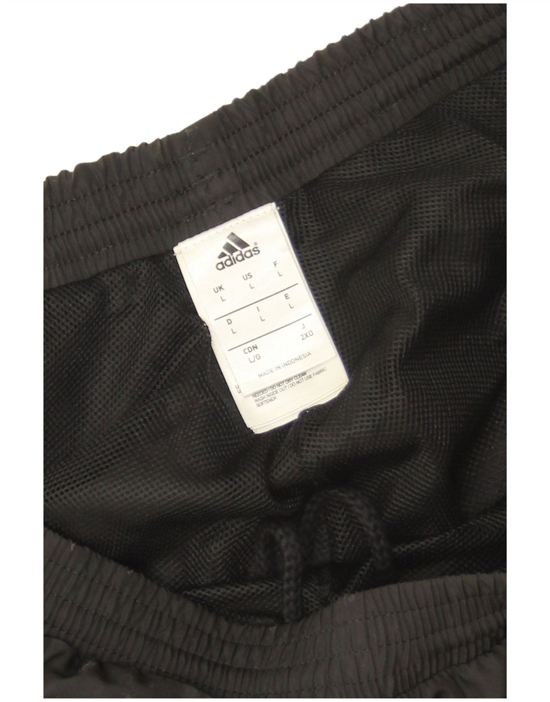 Adidas Herren-Trainingshose, Jogginghose, Größe L, Schwarz, Polyester