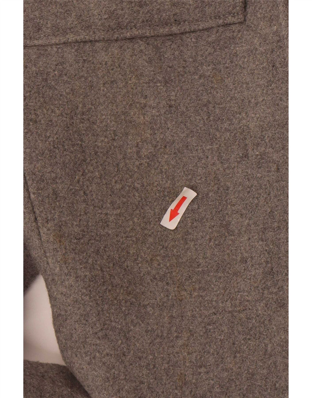 Zara Mujer Trafaluc Pea Coat UK 6 XS Gris Poliéster